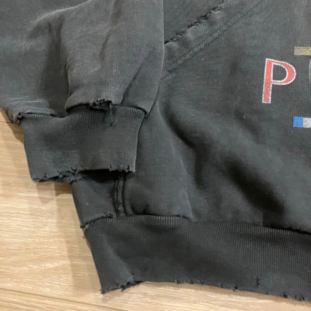 BALENCIAGA PARIS LIBERTY HOODIE BLACK #QYAAYB