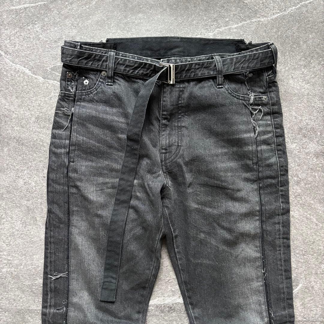 sacai 2021AW Belted Denim Pants #PCGR70