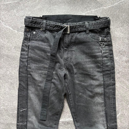 sacai 2021AW Belted Denim Pants #PCGR70