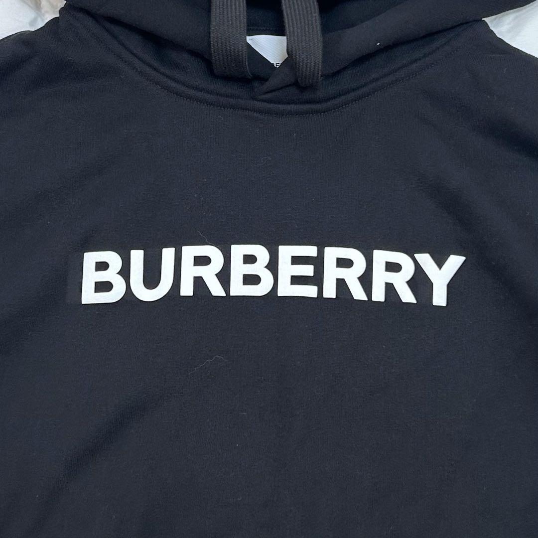 BURBERRY logo print cotton hoodie #QYCVMV