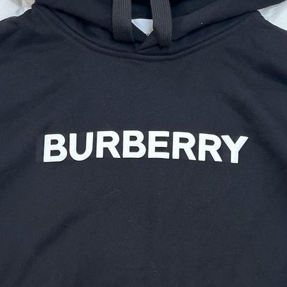 BURBERRY logo print cotton hoodie #QYCVMV