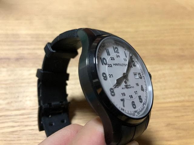 Hamilton Khaki Field Auto H706850 Swiss Made Rubber Strap #QY73TS