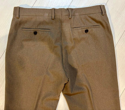 Maison Martin Margiela14 Wool Slacks in Mocha Beige #QYA3FH