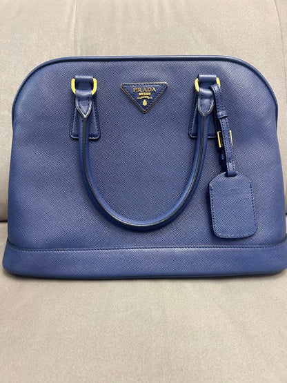 PRADA Galleria Saffiano Leather Handbag Black BN2274 #QYK6DG