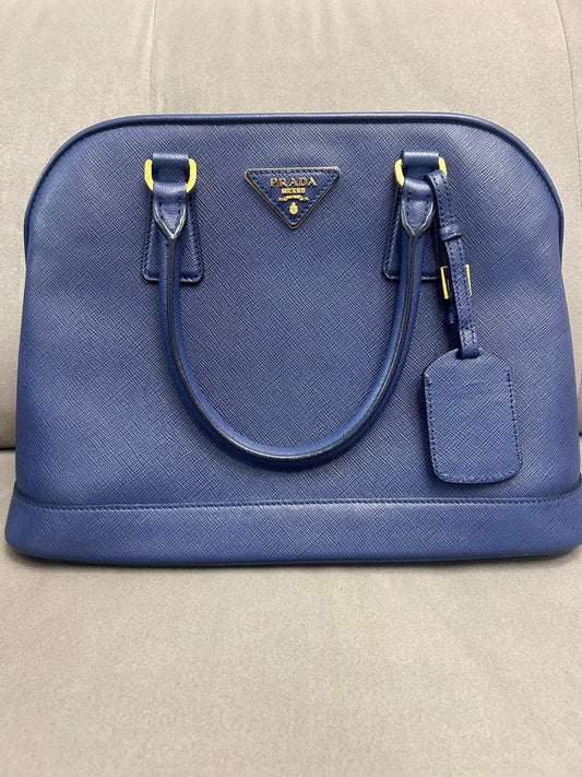 PRADA Galleria Saffiano Leather Handbag Black BN2274 #QYK6DG