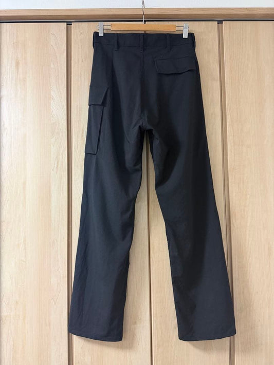 44 MARNI TROPICAL WOOL TROUSERS cargo pants #QY7AWF