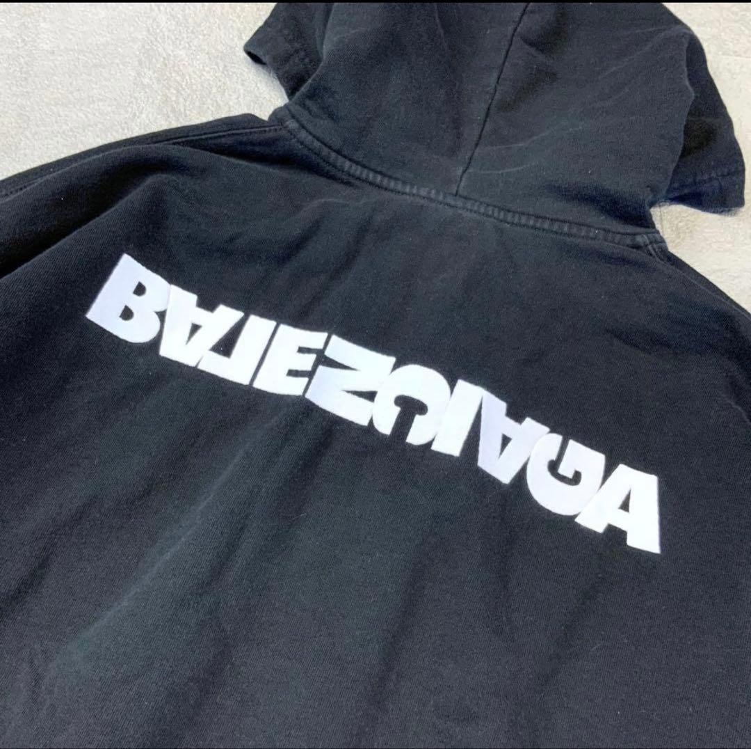 BALENCIAGA UNISEX Balenciaga Embroidered Turn Wide Parka #QY55E9