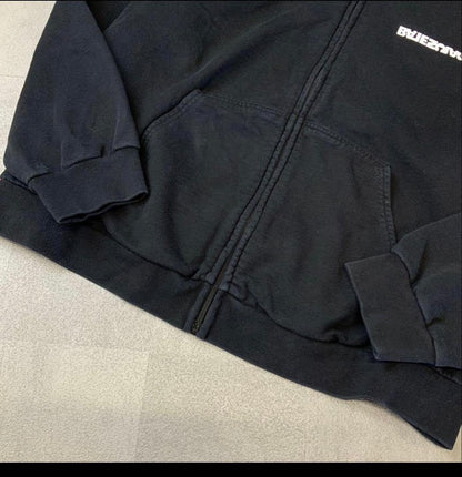 BALENCIAGA UNISEX Balenciaga Embroidered Turn Wide Parka #QY55E9