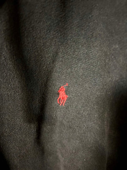 Ralph Lauren Black Zip-Up Hoodie #QYAY90