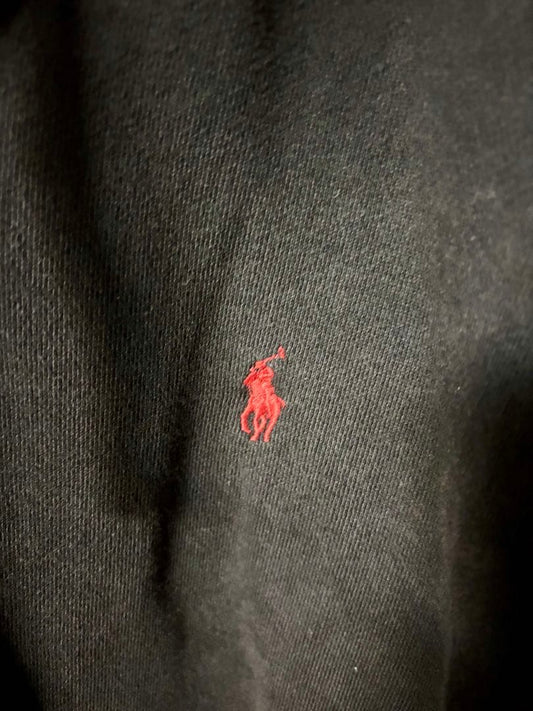 Ralph Lauren Black Zip-Up Hoodie #QYAY90