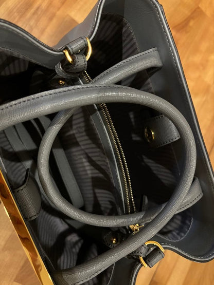 BURBERRY Nova Check Canvas Leather Shoulder Bag Beige #QY0FGK