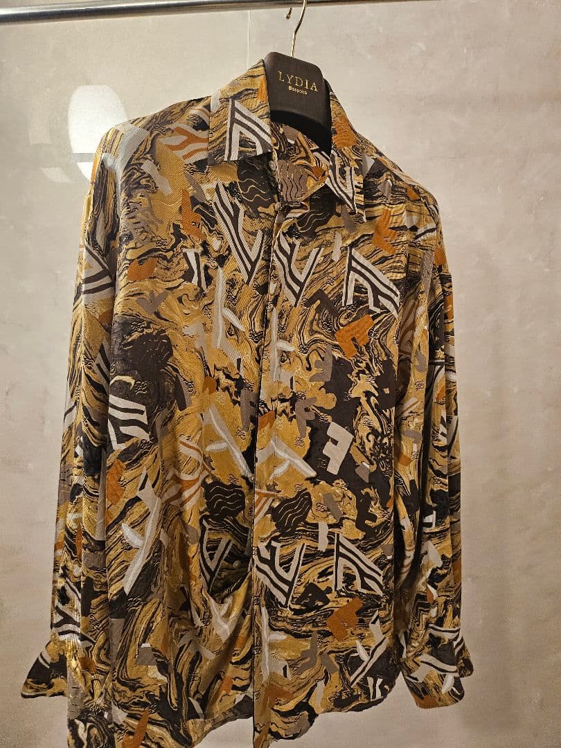 FENDI FS0876 AITA long-sleeved shirt L 39 #PC080M