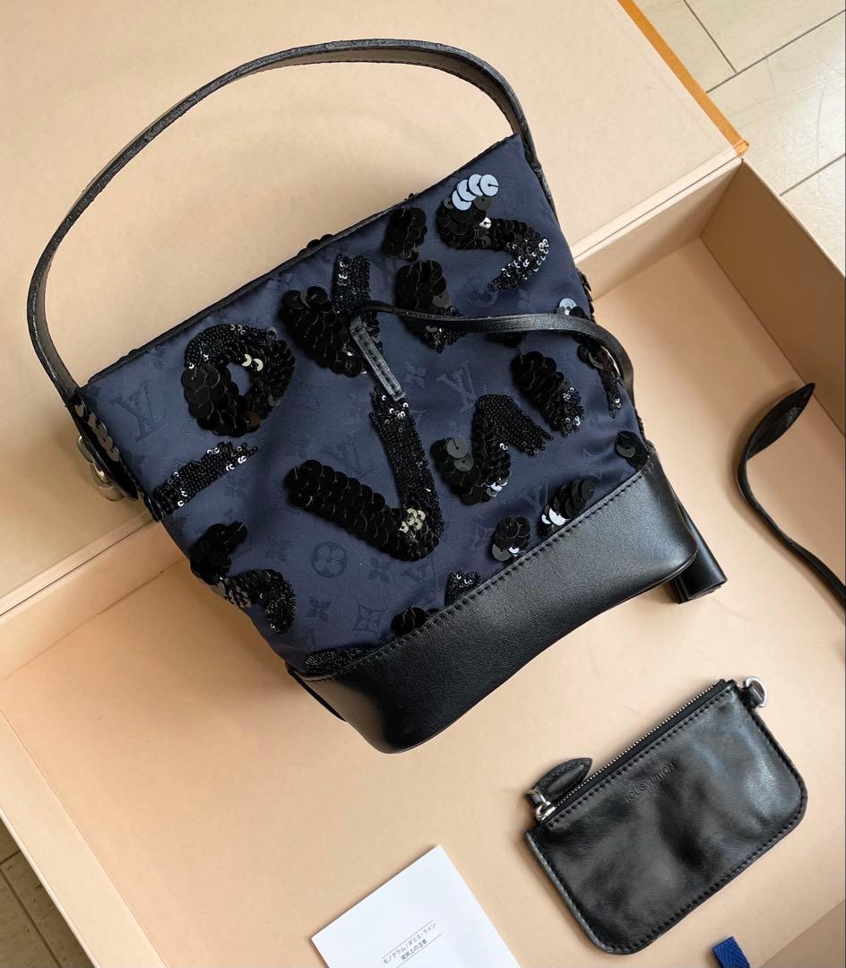 LOUIS VUITTON Spotlight Black Epi Leather Handbag #QY99FN