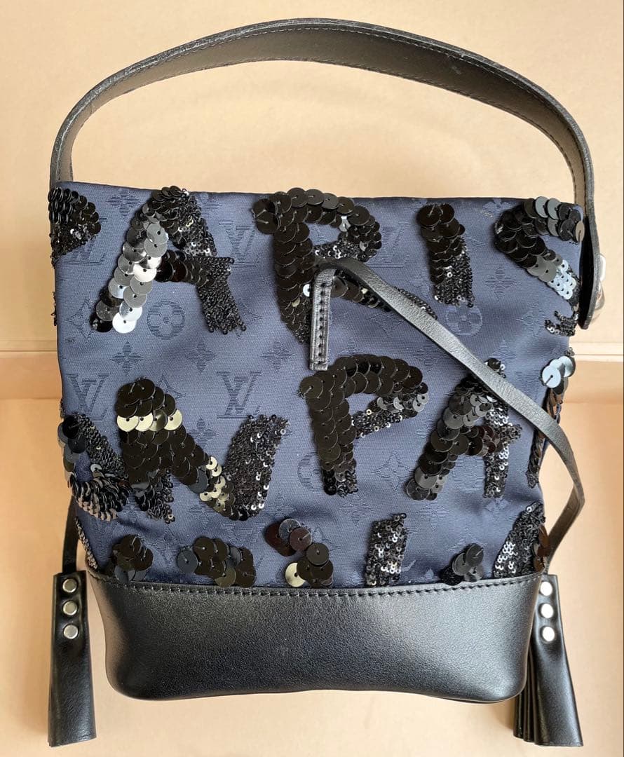 LOUIS VUITTON Spotlight Black Epi Leather Handbag #QY99FN