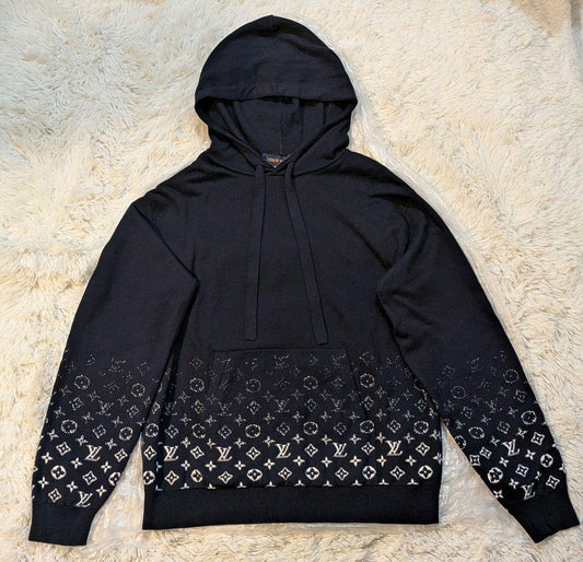 LOUIS VUITTON Monogram Gradient Hoodie L #QY00PB