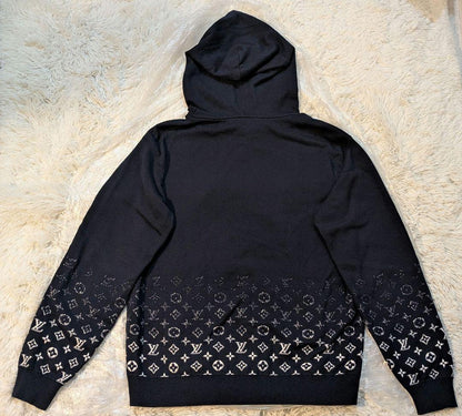 LOUIS VUITTON Monogram Gradient Hoodie L #QY00PB