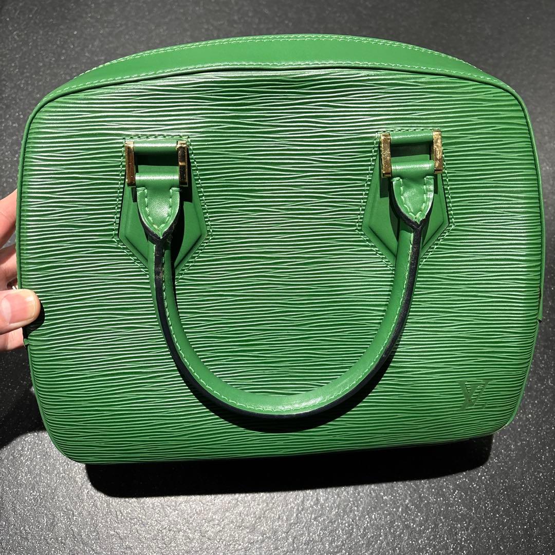 Louis Vuitton Epi Sablon Mini Boston Handbag M52044 Green #QY25J4