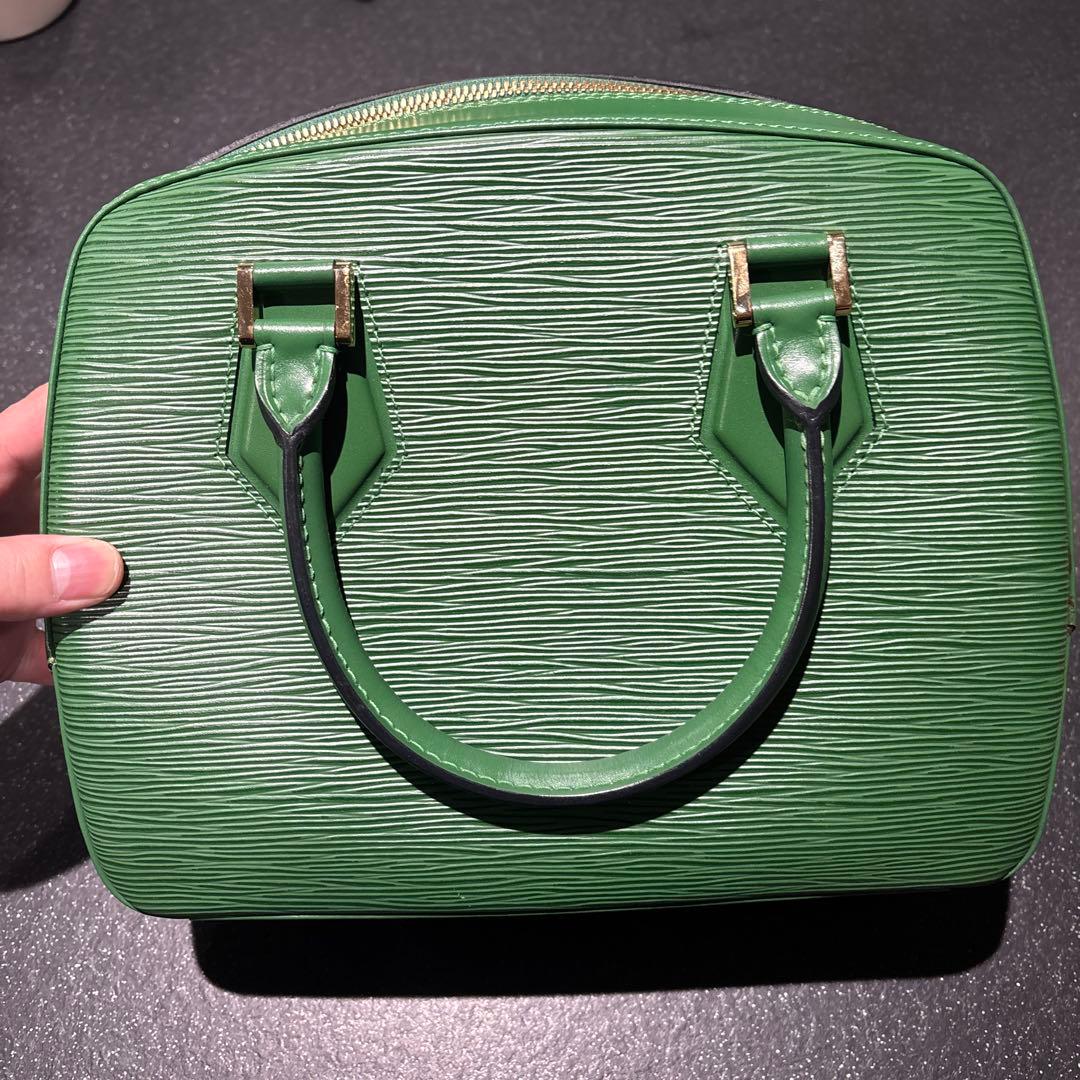 Louis Vuitton Epi Sablon Mini Boston Handbag M52044 Green #QY25J4