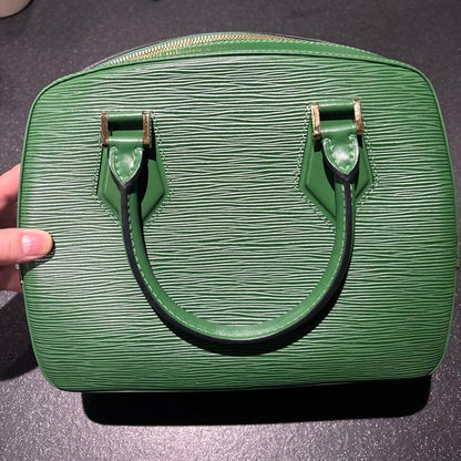 Louis Vuitton Epi Sablon Mini Boston Handbag M52044 Green #QY25J4