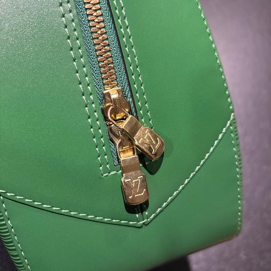 Louis Vuitton Epi Sablon Mini Boston Handbag M52044 Green #QY25J4
