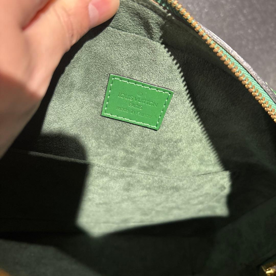 Louis Vuitton Epi Sablon Mini Boston Handbag M52044 Green #QY25J4