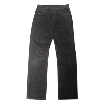 God-size 90s Levi's 501 Black Denim Pants, Yarn-Dyed, Size 29 #QY7C2Q
