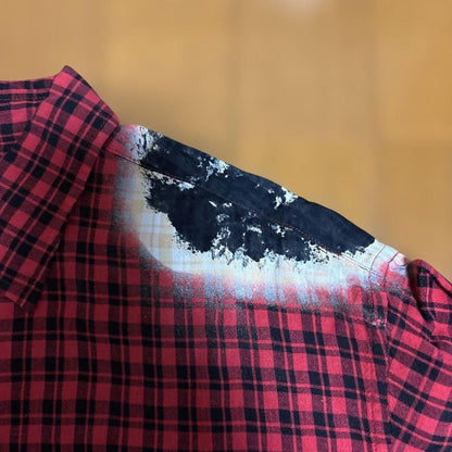 ISSEY MIYAKE Checkered Shirt Size 2 #QYBKX1