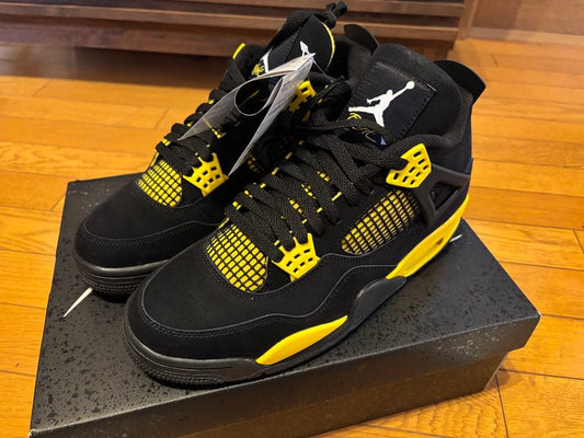 AIR JORDAN 4 RETRO Thunder #QYDQD2
