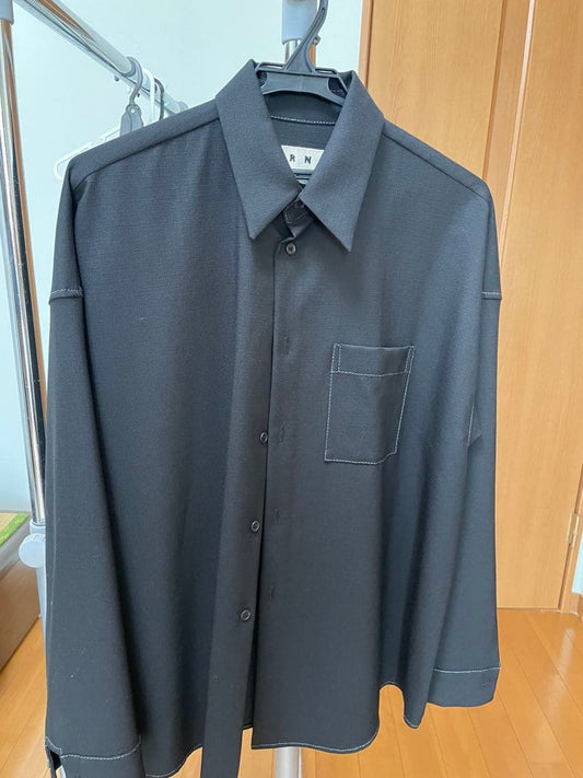 MARNI Tropical wool shirt #QYAICC