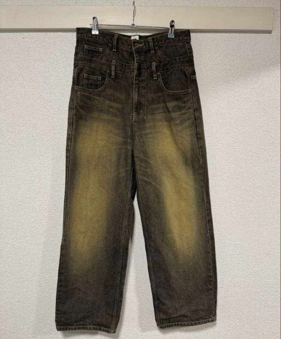 Ranchiki Bio Wear BIO DOUBLE WAIST JEANS #PC9HDK