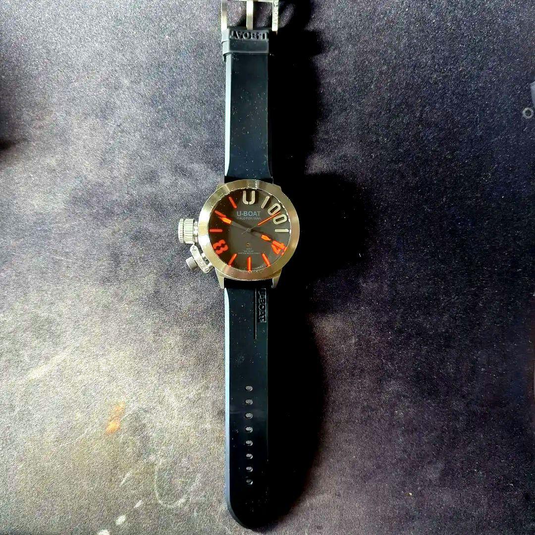 U-BOAT Classico 1001m Diver Limited Edition Auto Orange Dial #QYKM41