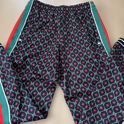GUCCI jogger pants with star print and logo #QYDI8H