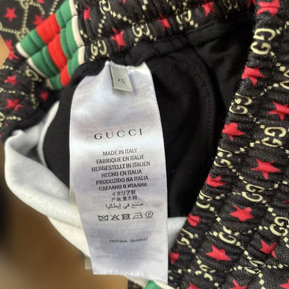 GUCCI jogger pants with star print and logo #QYDI8H