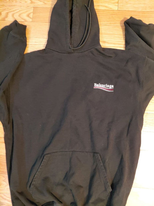 Balenciaga Black Hoodie #QY3FJU