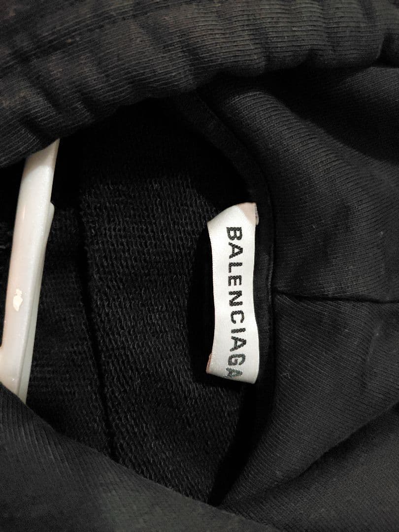 Balenciaga Black Hoodie #QY3FJU