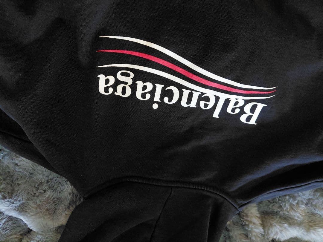 Balenciaga Black Hoodie #QY3FJU