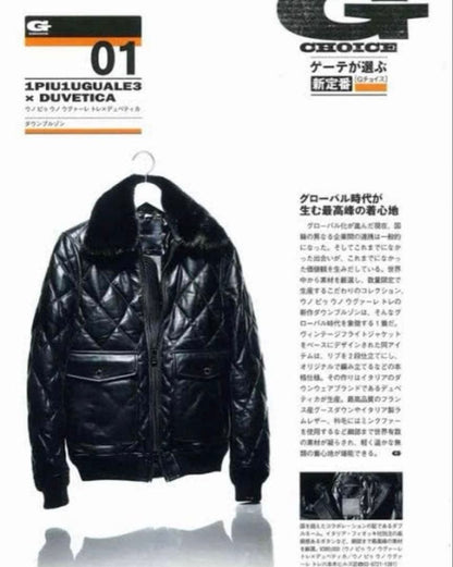 421PIU1UGUALE3 Lambskin Quilted Down Jacket #QYDASS