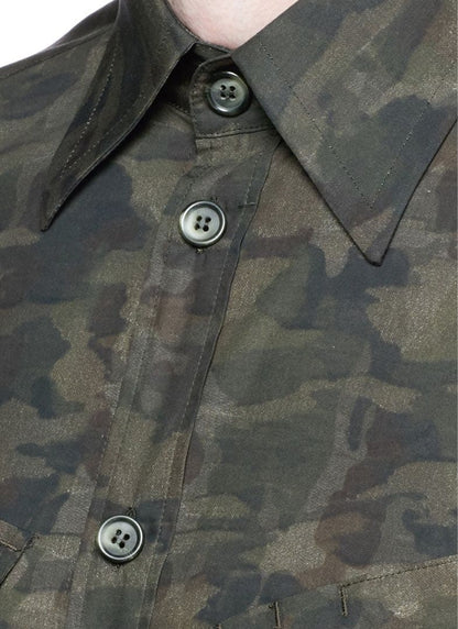 11 Dolce & Gabbana Camouflage Military Slim Fit Shirt Gucci Tom Ford Pra #QYE5IW