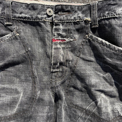 Vintage Marith? Fran?ois Girbaud distressed denim pants (Y2K) #QYGRDO