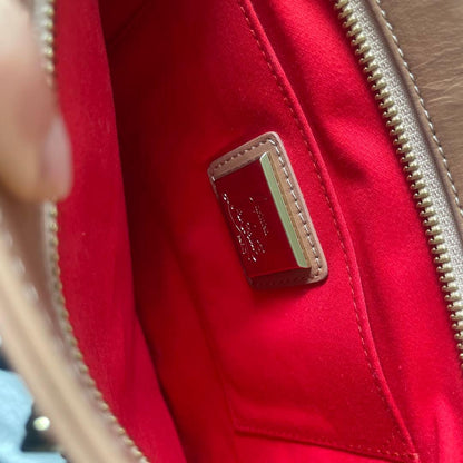 Christian Louboutin Studded Shoulder Bag Beige #QYHKV3