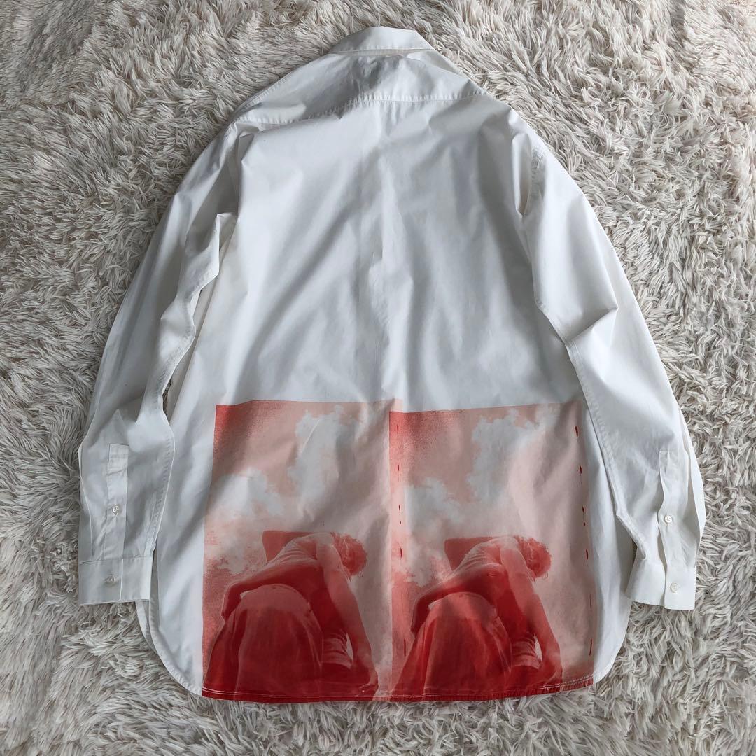 JIL SANDER Oversized Long Shirt in White #QY8DAI