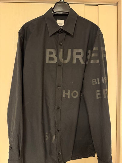 Burberry Horseferry print long-sleeved shirt with complete accessories #QYDIJ5