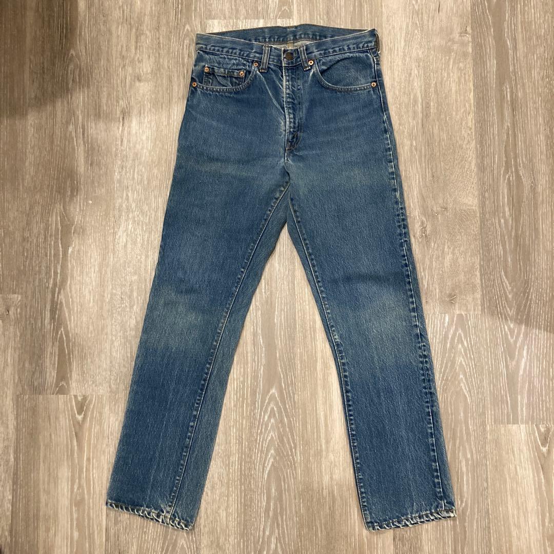 70s Vintage Levi's 505 Late 66 Chainstitch W32 L30 #PCF98D