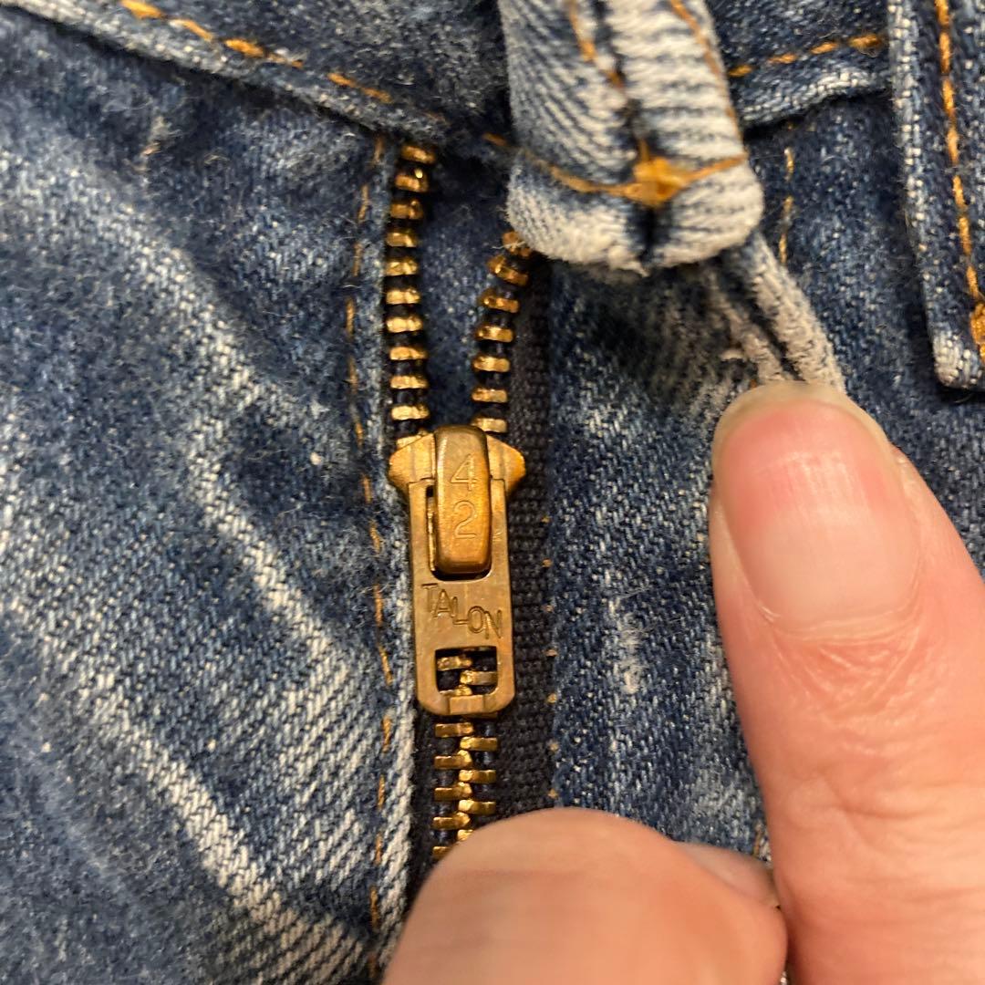 70s Vintage Levi's 505 Late 66 Chainstitch W32 L30 #PCF98D