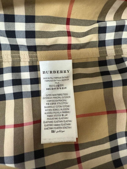 BURBERRY Checked Long Sleeve Shirt #PGGAP2
