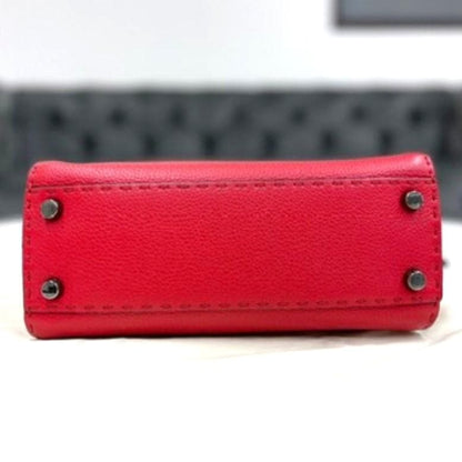 Fendi Peekaboo Essentially Red Cuoio Roma 2020 #QYFP87