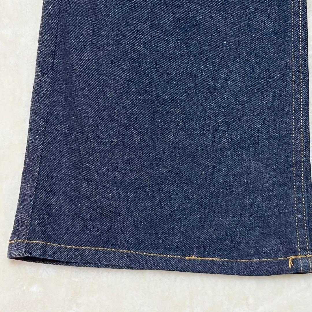 Needles Mushroom Embroidered Bootcut Denim Pants, Size S #PC392E