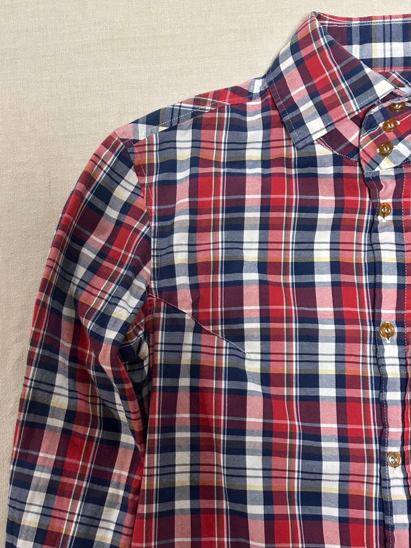 Vivienne Westwood Man Long Sleeve Checkered Shirt #QY1XPM