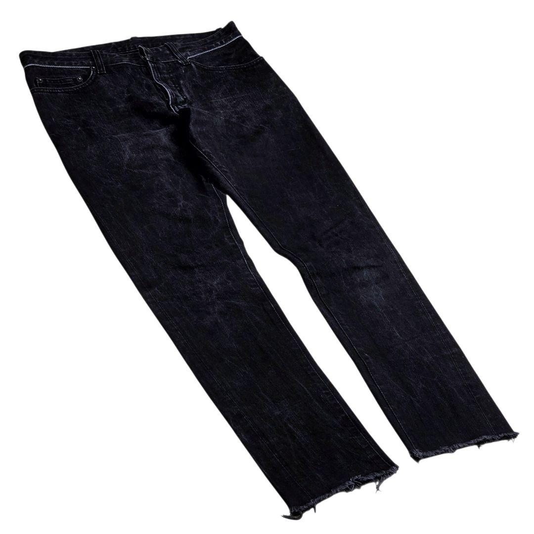 Balenciaga button fly black denim pants #QYCG71