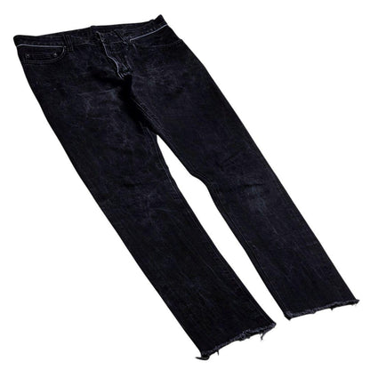 Balenciaga button fly black denim pants #QYCG71